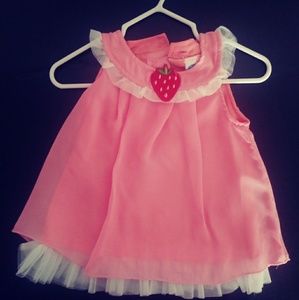 Strawberry Shortcake Satin Dress